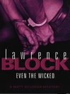 Even the Wicked (eBook)